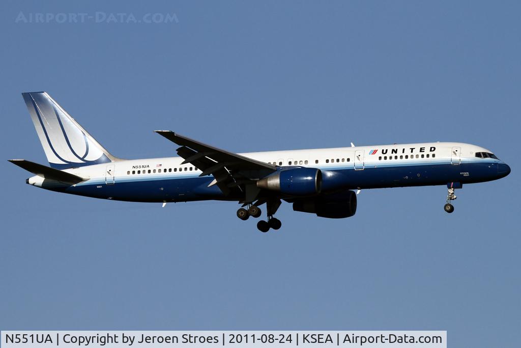 N551UA, 1992 Boeing 757-222 C/N 25399, 757-200