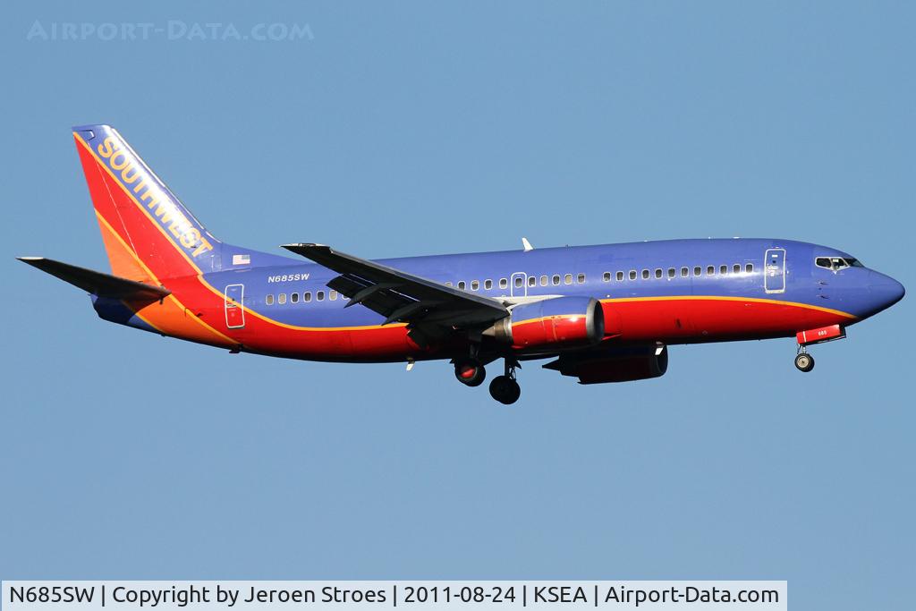 N685SW, 1986 Boeing 737-3Q8 C/N 23401, and again a Southwest