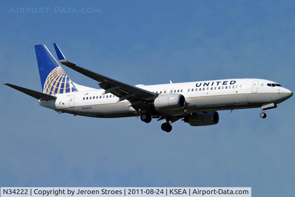 N34222, 1998 Boeing 737-824 C/N 28931, 737series