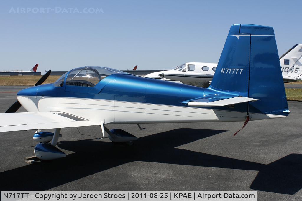N717TT, Vans RV-7A C/N 71282, small blue plane