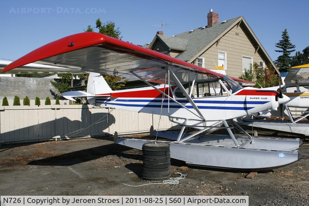 N726, 1982 Piper PA-18-150 Super Cub C/N 18-8309021, piper seaplane