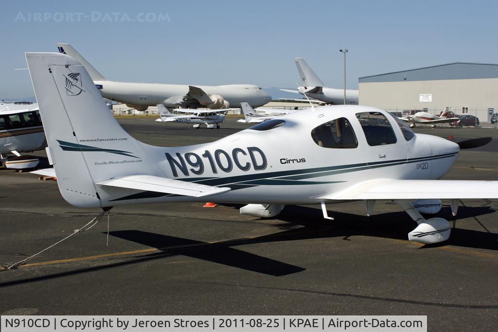 N910CD, 2002 Cirrus SR20 C/N 1247, cirrus