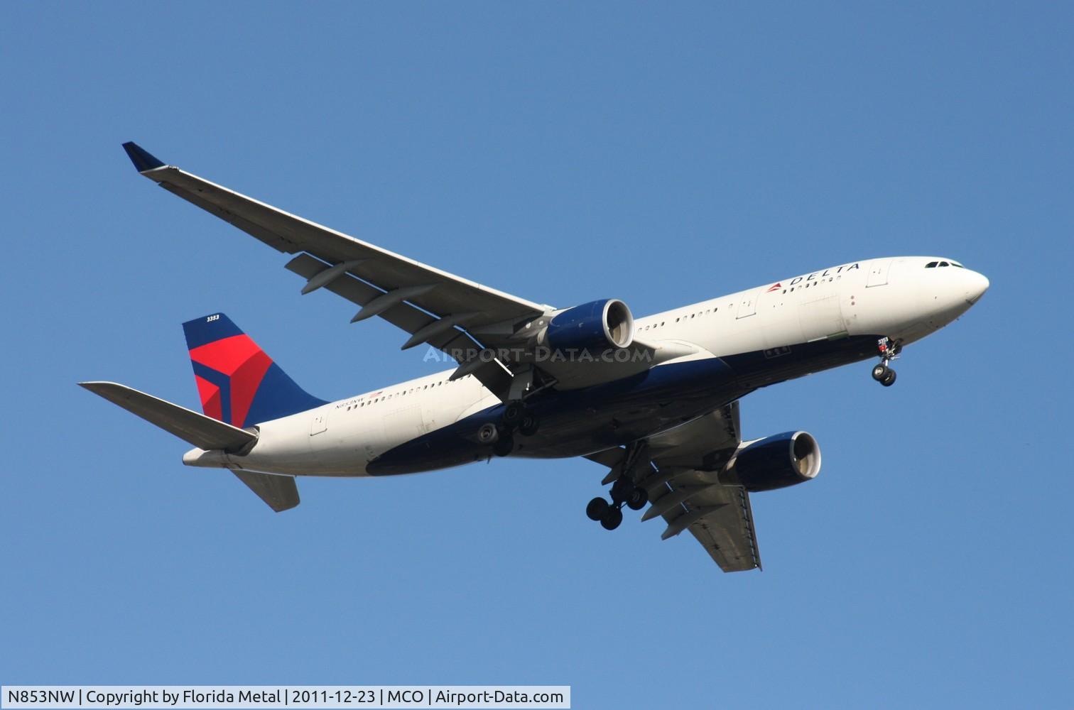 N853NW, 2004 Airbus A330-223 C/N 0618, Delta A330-200