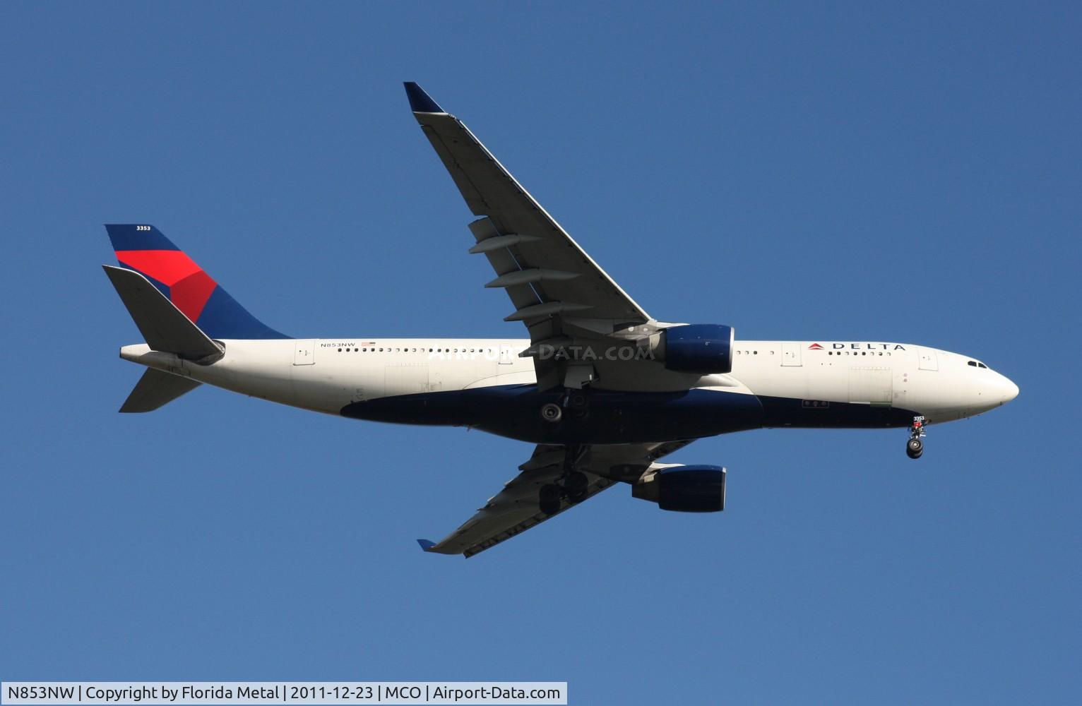 N853NW, 2004 Airbus A330-223 C/N 0618, Delta A330-200