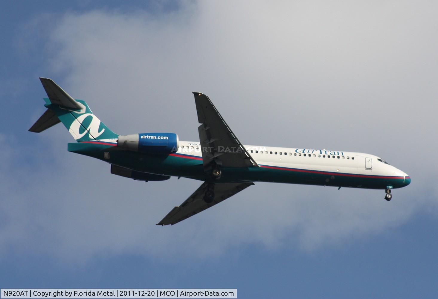 N920AT, 2000 Boeing 717-200 C/N 55083, Air Tran 717