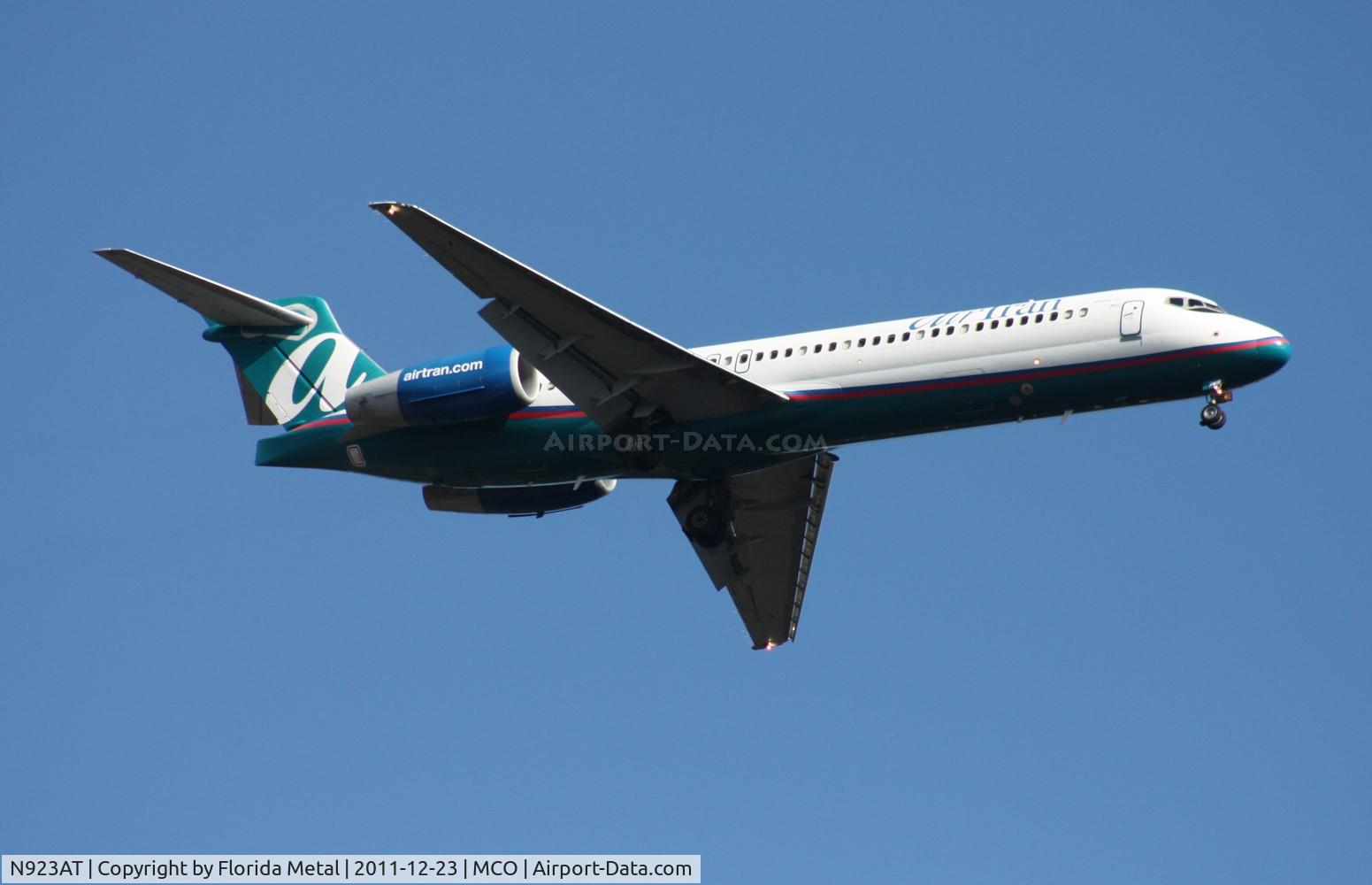 N923AT, 2005 Boeing 717-200 C/N 55051, Air Tran 717