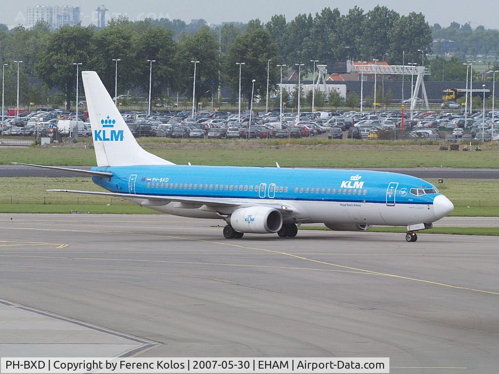 PH-BXD, 1999 Boeing 737-8K2 C/N 29134, AMS
