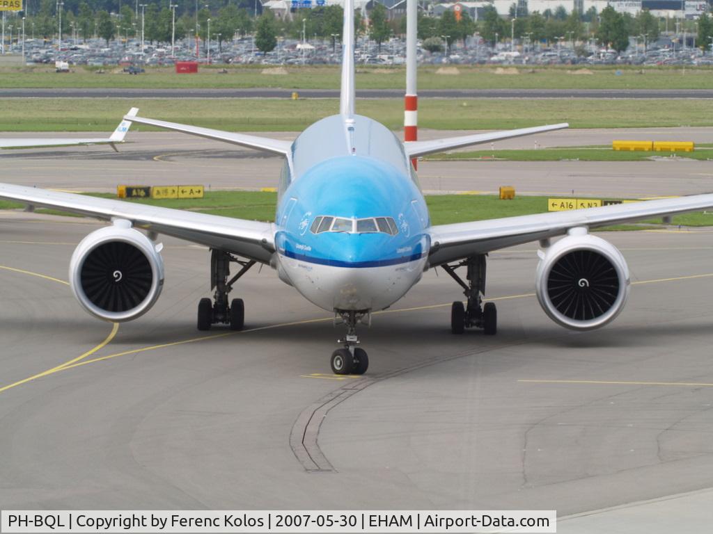 PH-BQL, 2006 Boeing 777-206/ER C/N 34711, AMS