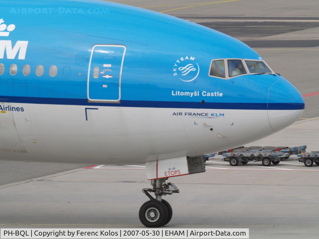PH-BQL, 2006 Boeing 777-206/ER C/N 34711, AMS