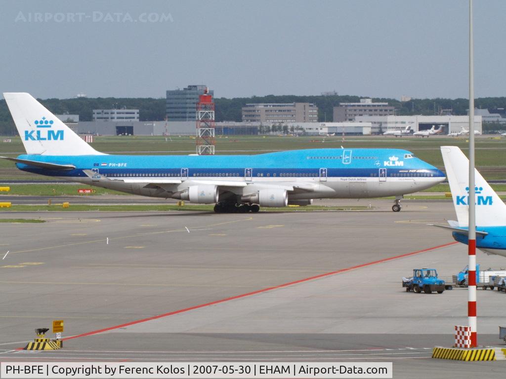 PH-BFE, 1990 Boeing 747-406BC C/N 24201, AMS