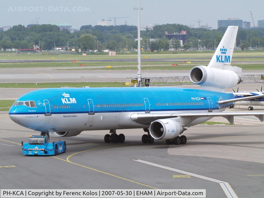 PH-KCA, 1993 McDonnell Douglas MD-11 C/N 48555, AMS