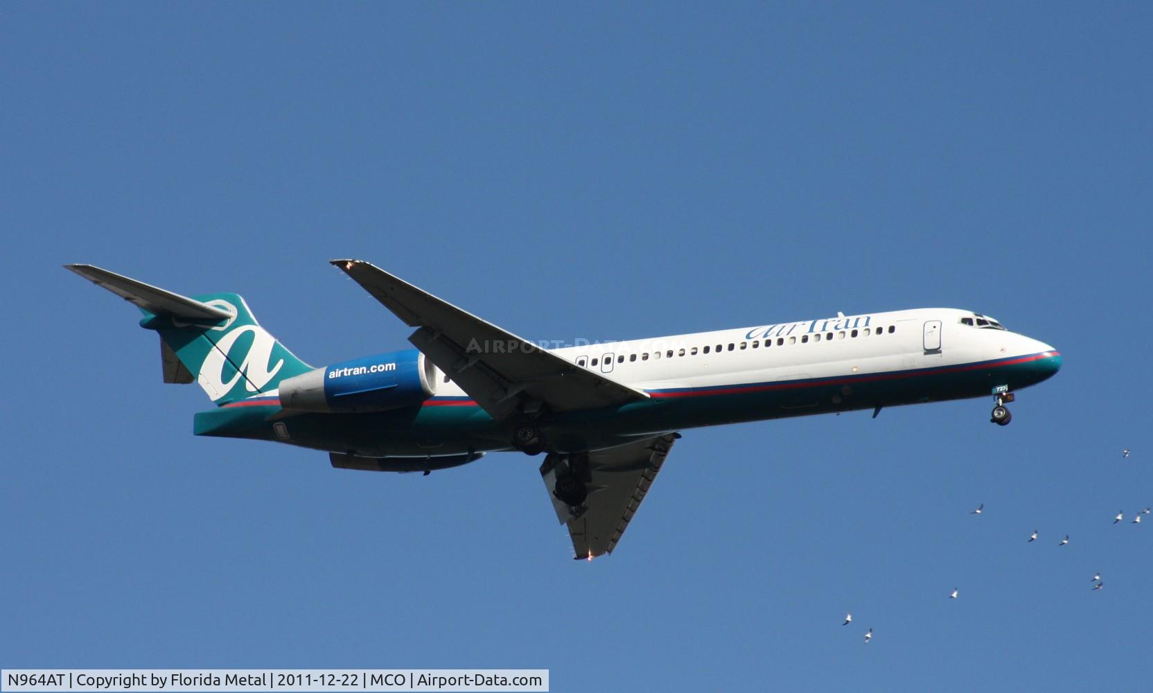 N964AT, 2001 Boeing 717-200 C/N 55025, Air Tran 717