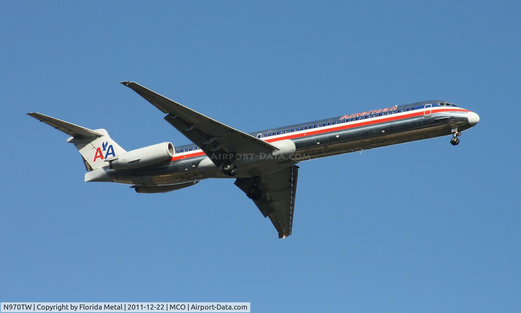 N970TW, 1999 McDonnell Douglas MD-83 (DC-9-83) C/N 53620, American MD-83