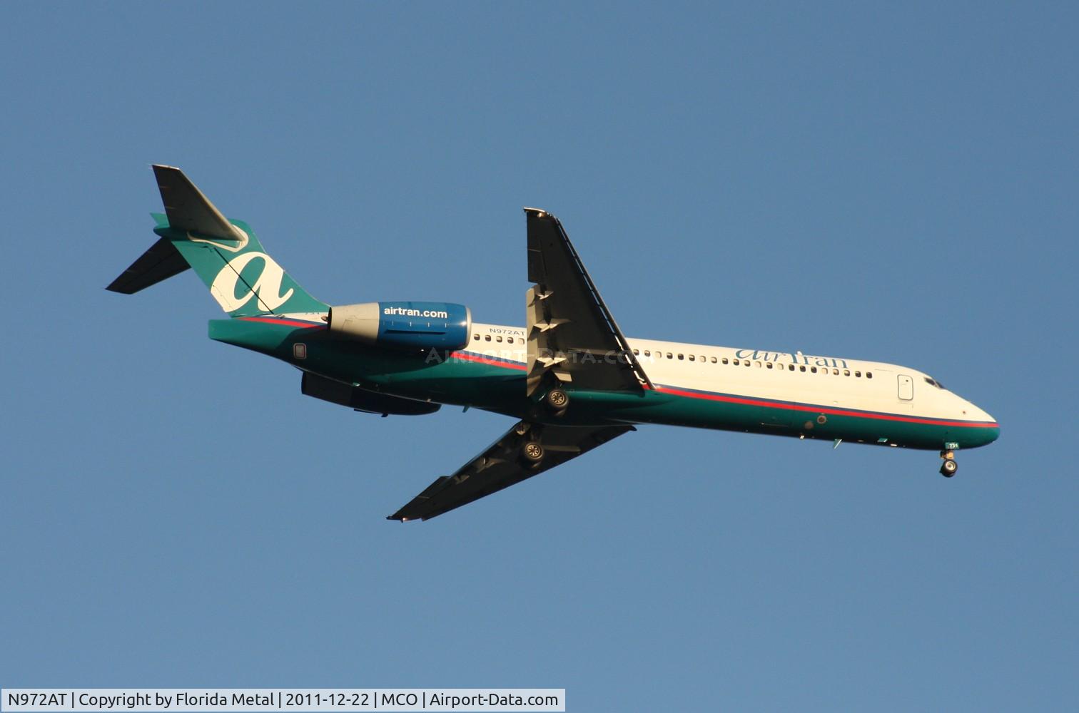 N972AT, 2001 Boeing 717-200 C/N 55033, Air Tran 717