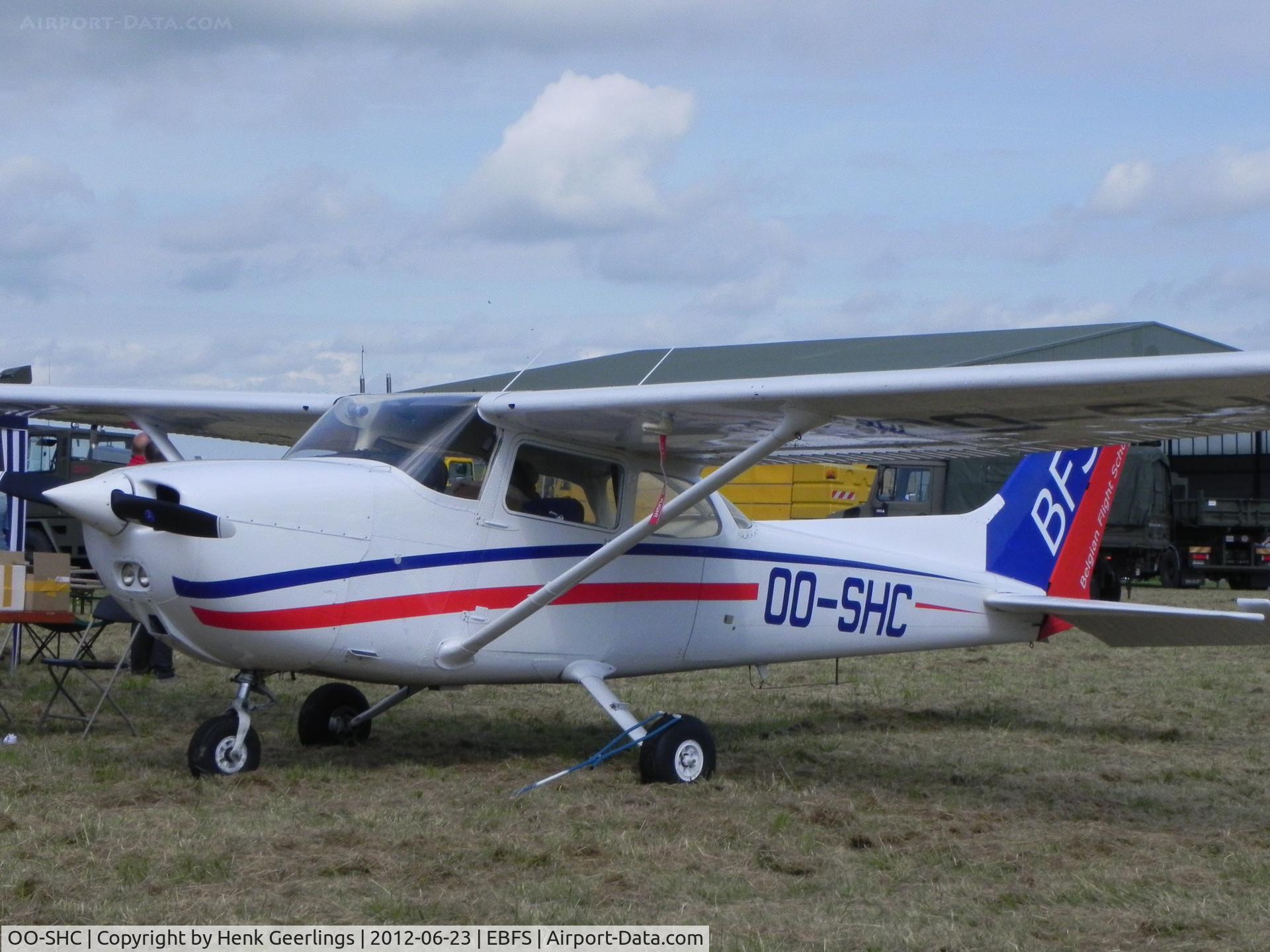 OO-SHC, Reims F172N Skyhawk C/N 1770, Florennes International Airshow , Belgium