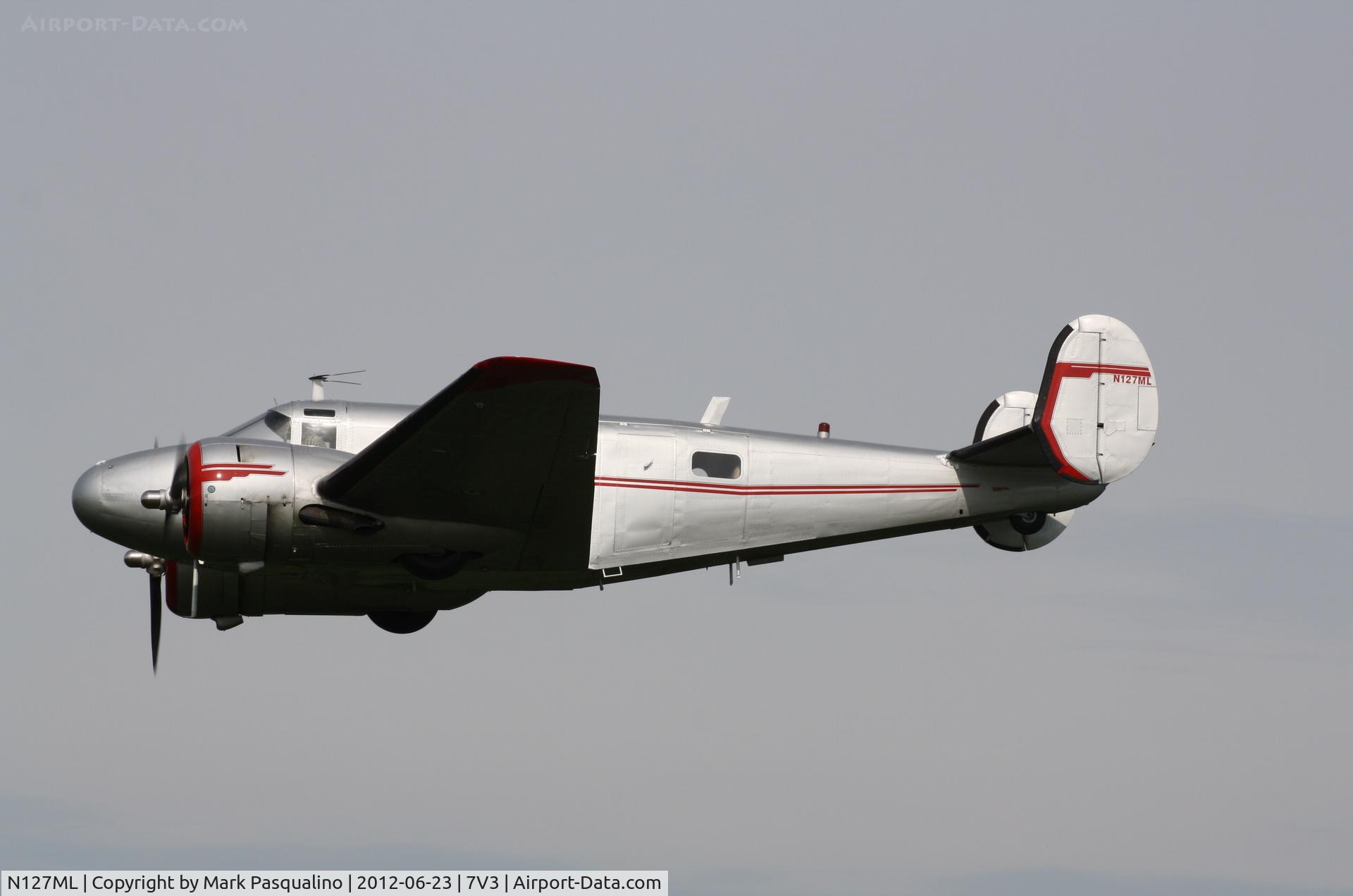 N127ML, 1946 Beech D18S C/N A-212, Beech D18S