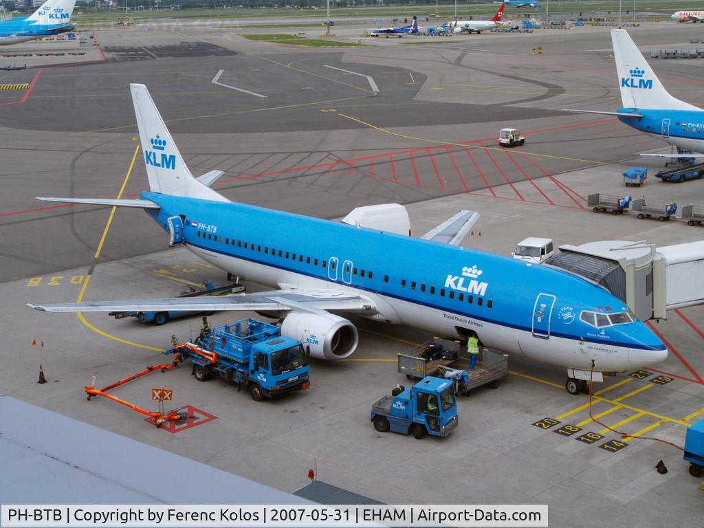 PH-BTB, 1992 Boeing 737-406 C/N 25423, AMS