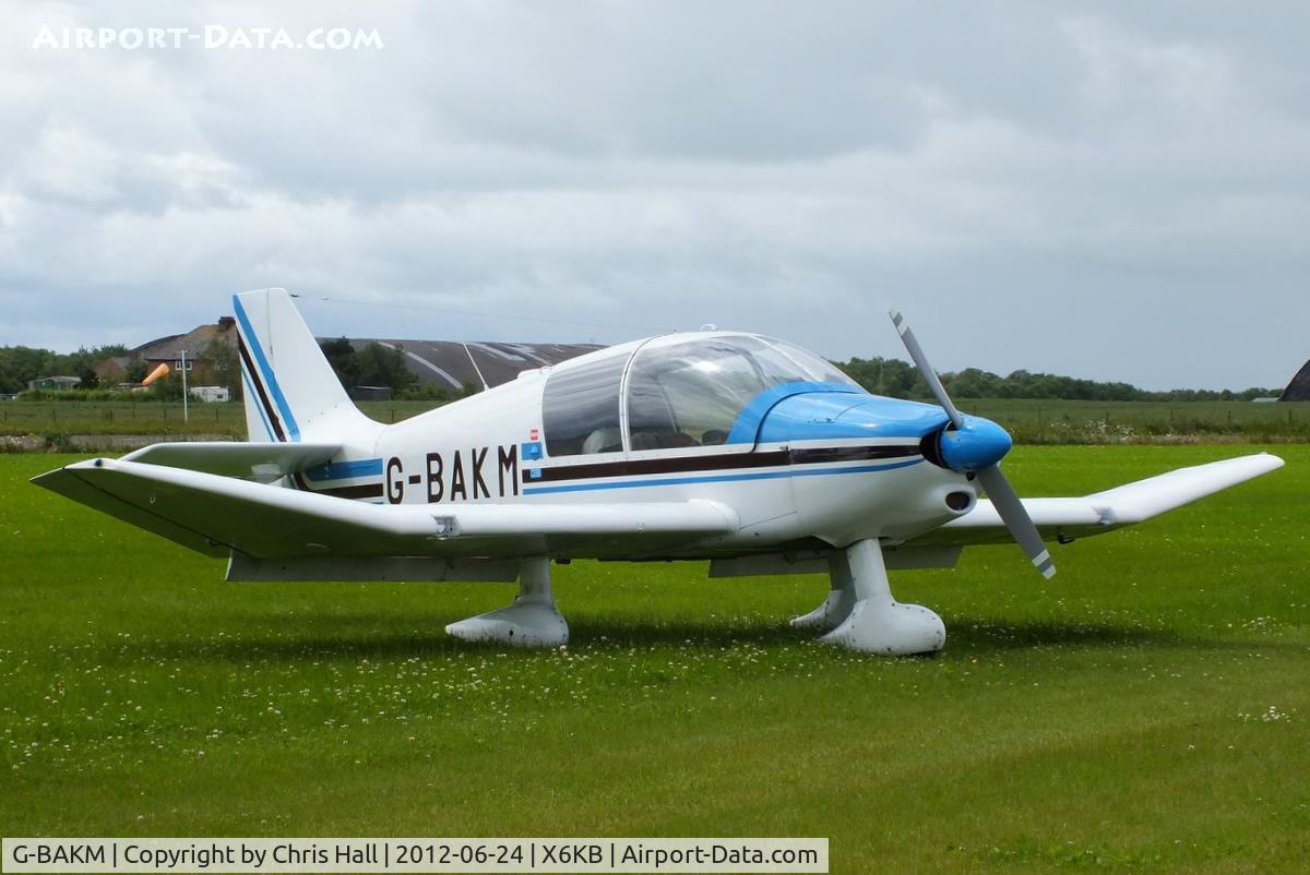 G-BAKM, 1972 Robin DR-400-140 Major C/N 755, at the Kirkbride flyin