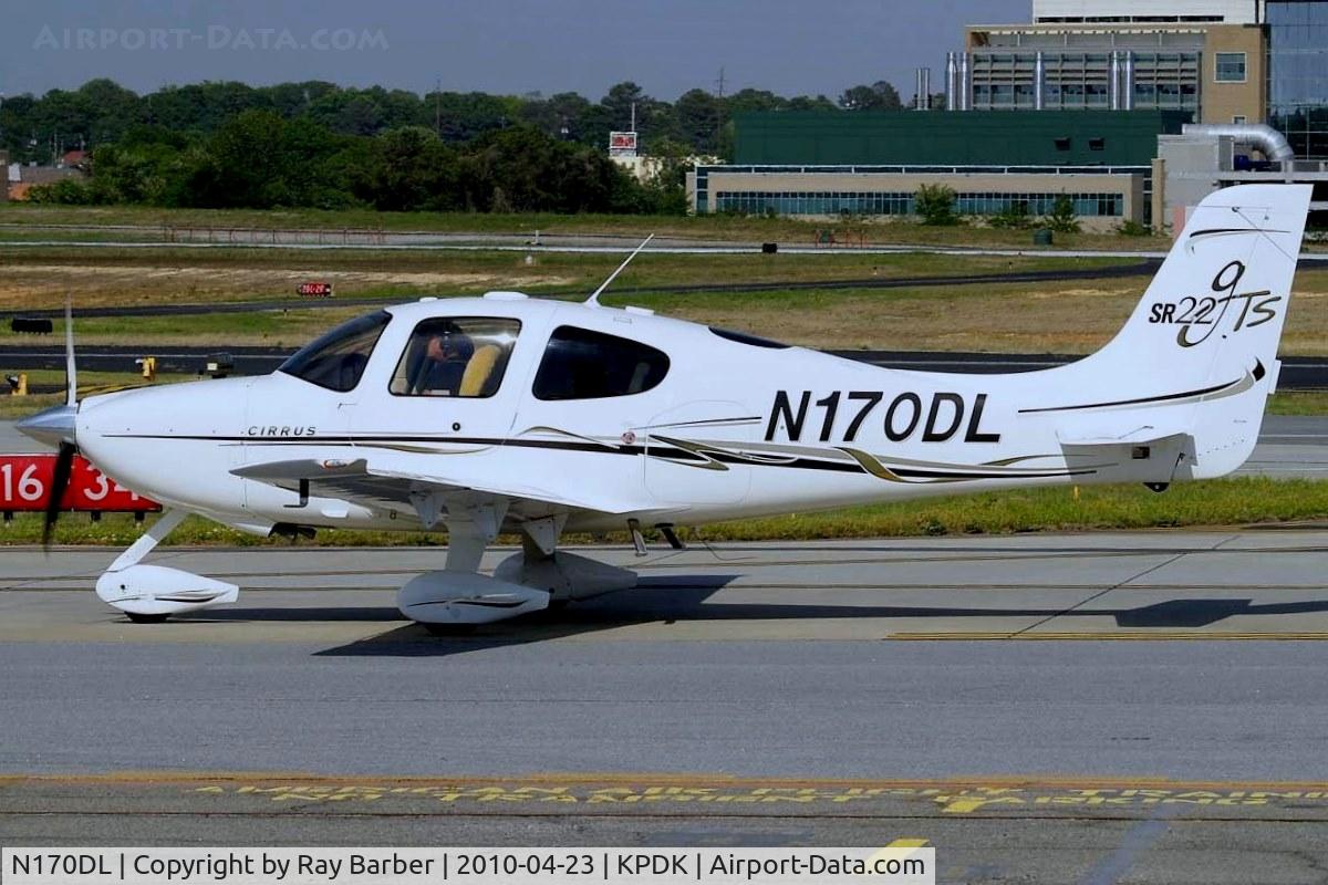 N170DL, 2006 Cirrus SR22 GTS C/N 2017, Cirrus Design SR-22 GTS [2017] Atlanta-Dekalb Peachtree~N  23/04/2010. Seen here.