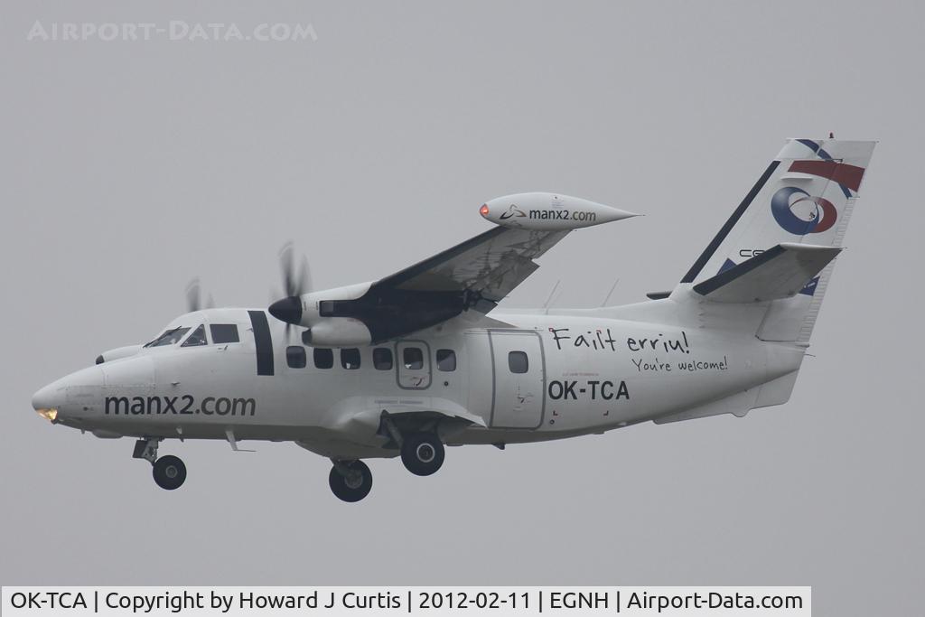 OK-TCA, 1990 Let L-410UVP-E Turbolet C/N 902431, Operated by manx2