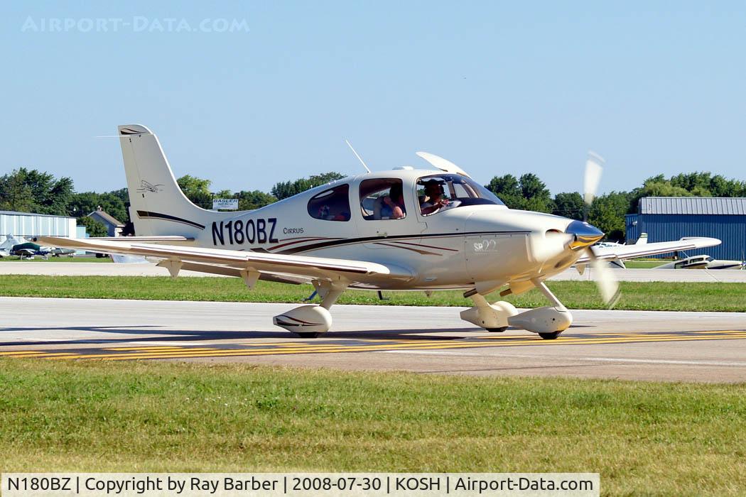N180BZ, 2003 Cirrus SR22 C/N 0714, Cirrus Design SR-22 [0714] Oshkosh~N 30/07/2008. Seen taxiing in.