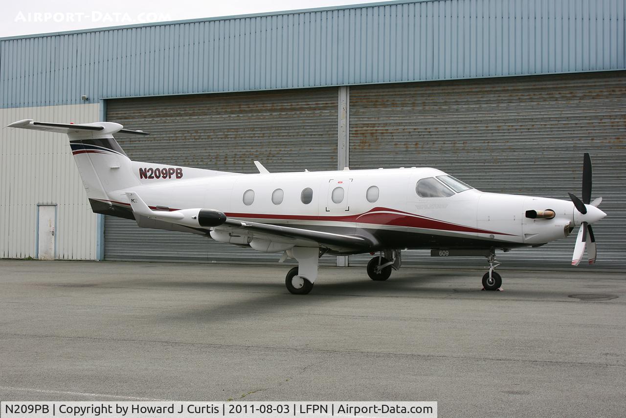 N209PB, 2005 Pilatus PC-12/45 C/N 609, A resident here.