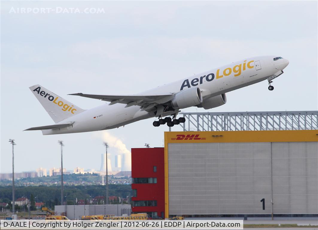 D-AALE, 2010 Boeing 777-FZN C/N 36198, German Cargo´s Echo is leaving home base on rwy 26L....