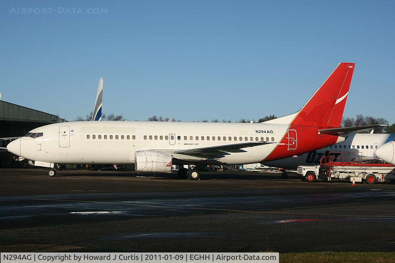 N294AG, Boeing 737-376 C/N 24296, Now here for spares use.