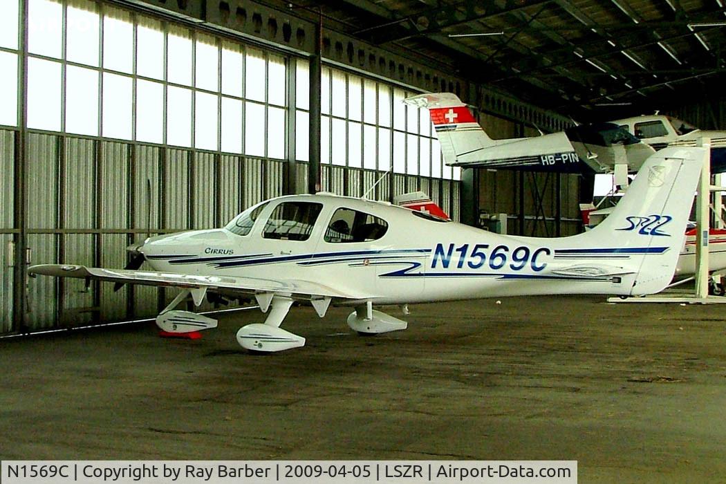 N1569C, 2003 Cirrus SR22 C/N 0581, Cirrus Design SR-22 [0581] Altenrhein-St Gallen~HB 05/04/2009. Seen here.
