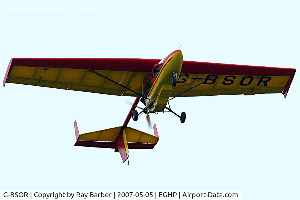 G-BSOR, 1990 CFM Streak Shadow C/N PFA 161A-11602, Seen here.