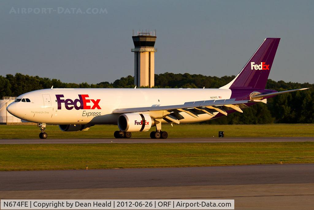 N674FE, 1997 Airbus A300F4-605R C/N 781, FedEx 