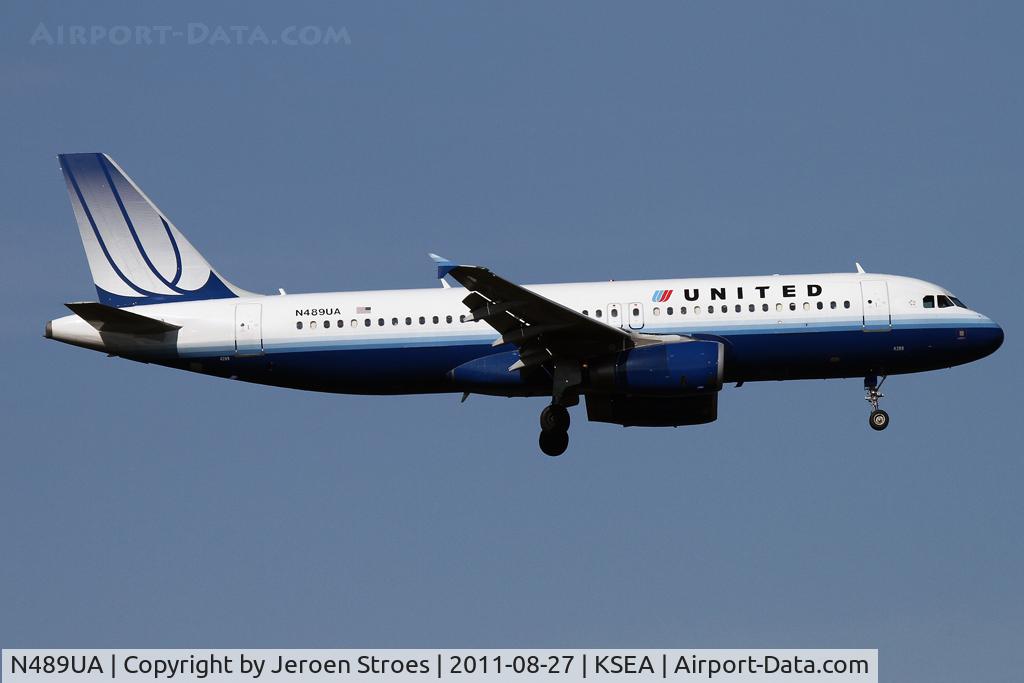 N489UA, 2002 Airbus A320-232 C/N 1702, airbus