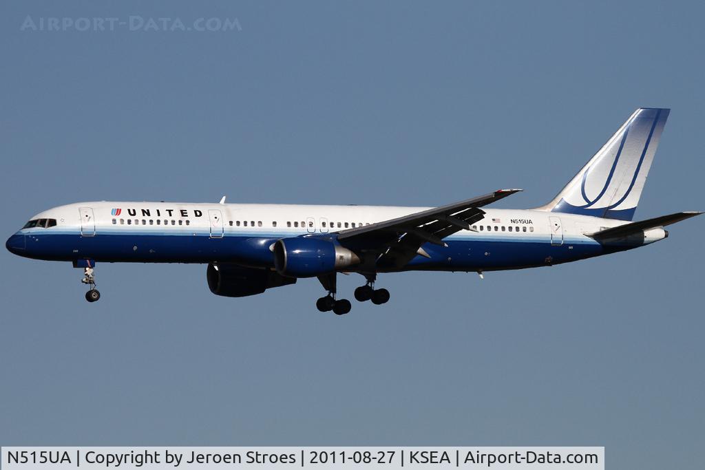 N515UA, 1990 Boeing 757-222F C/N 24840, united