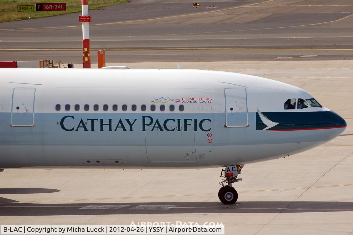 B-LAC, 2005 Airbus A330-343 C/N 679, At Sydney