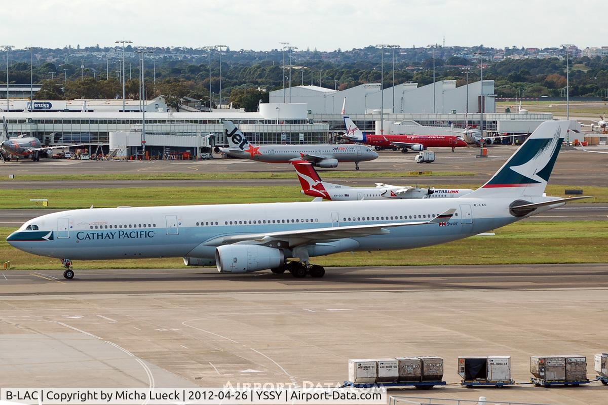 B-LAC, 2005 Airbus A330-343 C/N 679, At Sydney
