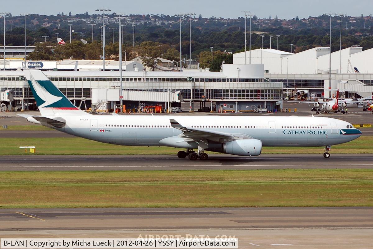 B-LAN, 2012 Airbus A330-342E C/N 1285, At Sydney