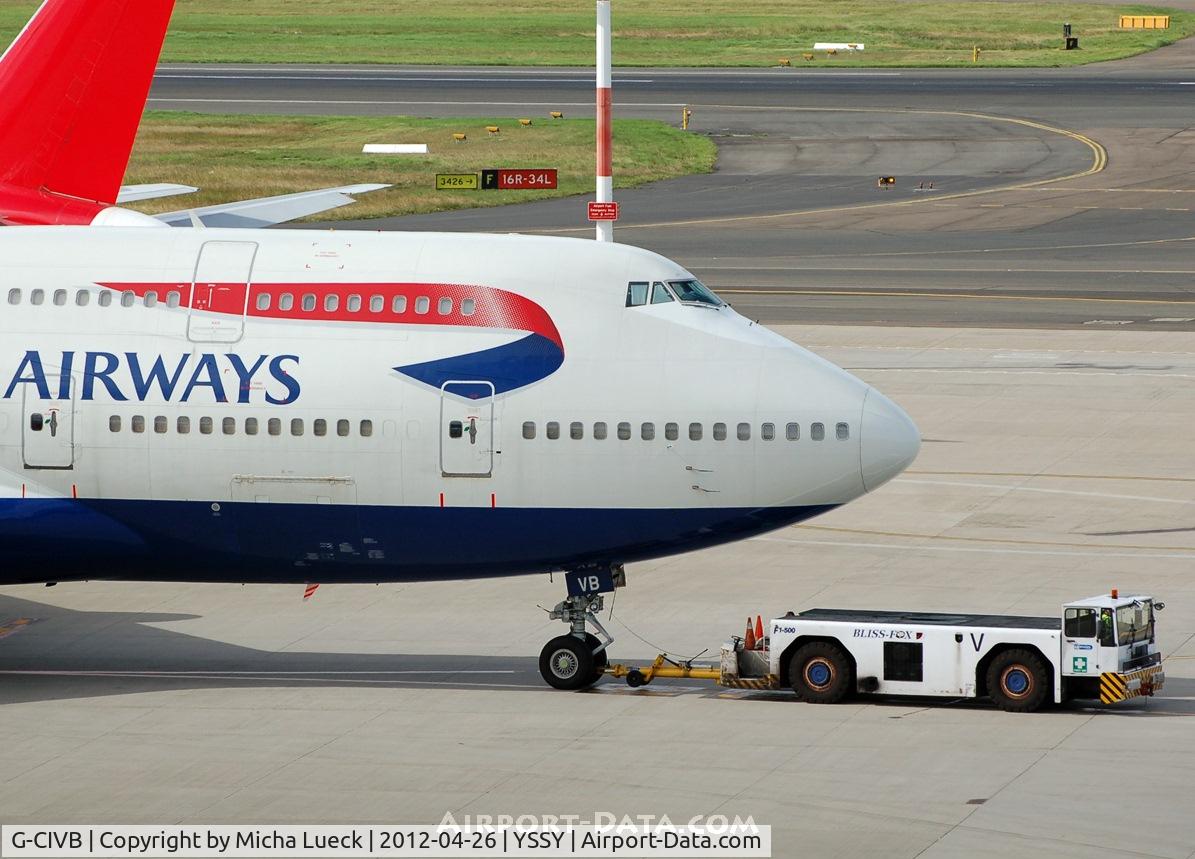 G-CIVB, 1994 Boeing 747-436 C/N 25811, At Sydney