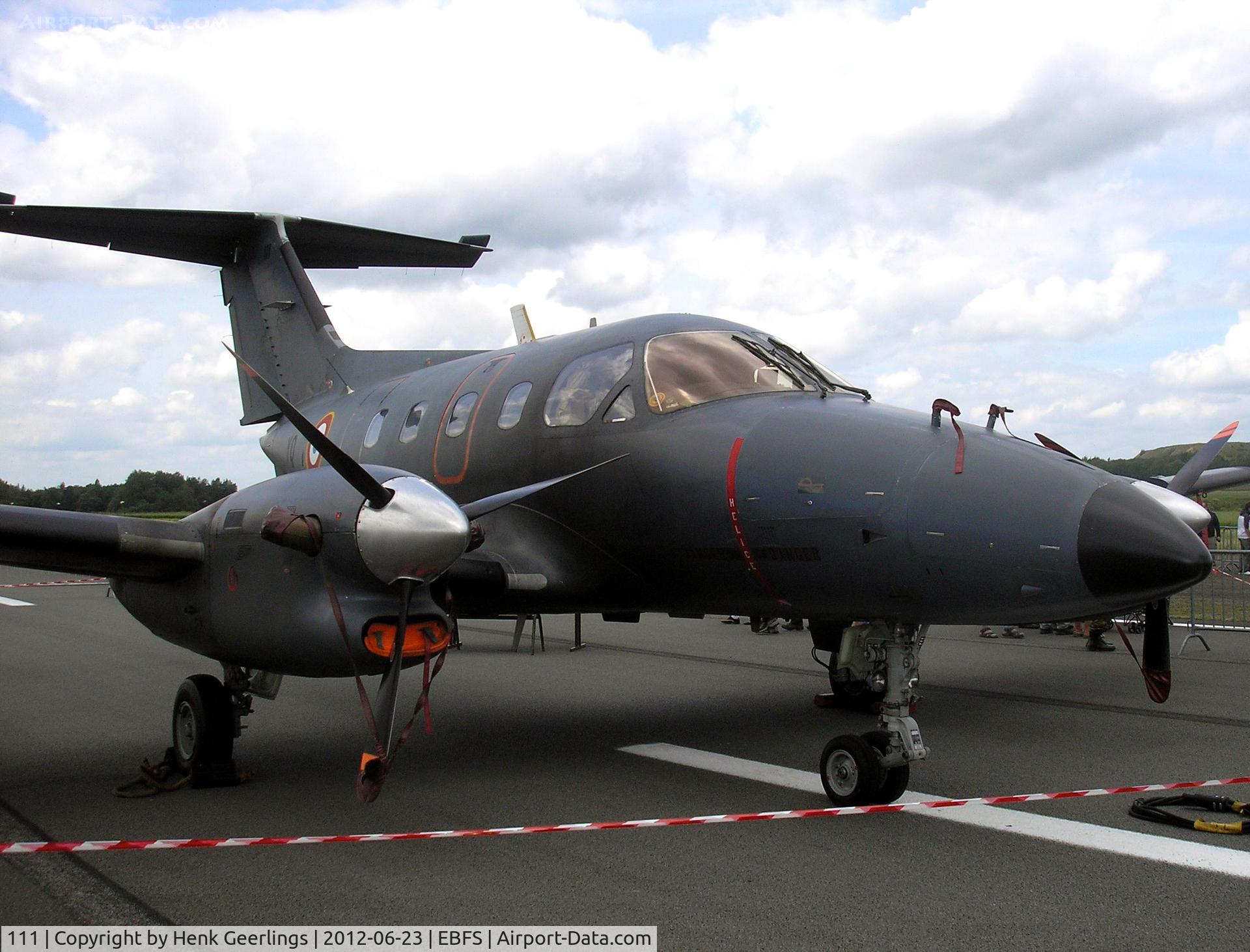111, Embraer EMB-121AA Xingu C/N 121111, Florennes International Airshow - June 2012 ; Xingu , 111 - YQ , French Air Force