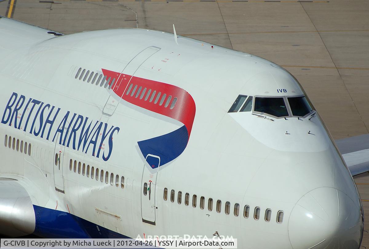 G-CIVB, 1994 Boeing 747-436 C/N 25811, At Sydney