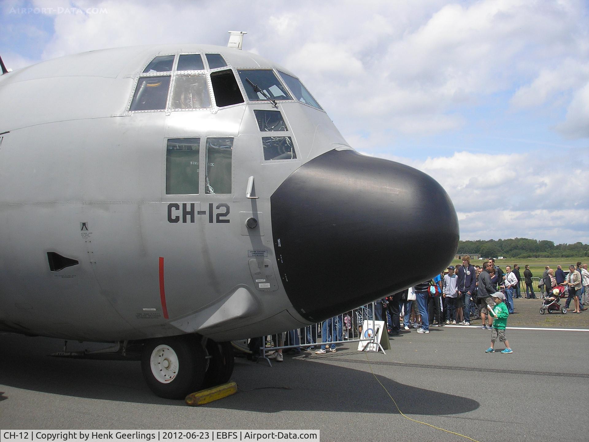 CH-12, 1971 Lockheed C-130H Hercules C/N 382-4483, Florennes International Airshow - June 2012 

Hercules  - Belgian AF