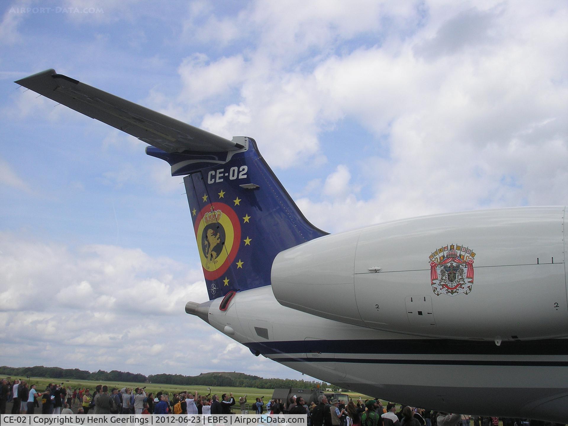 CE-02, 2001 Embraer ERJ-135LR (EMB-135LR) C/N 145480, Florennes International Airshow - June 2012 

EMB  ERJ-135LR