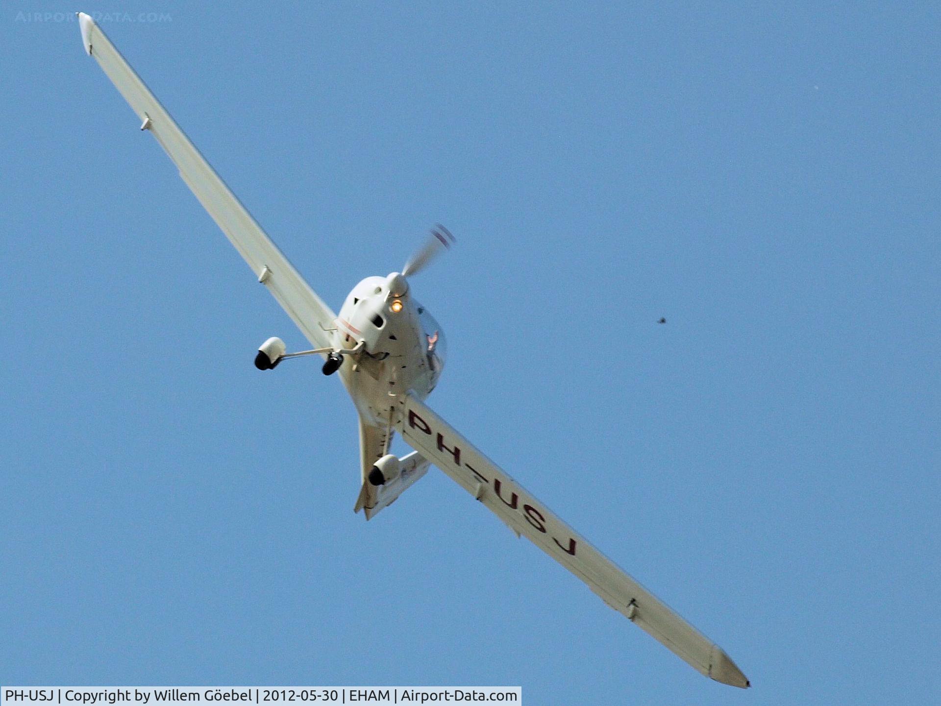 PH-USJ, 1995 HOAC DV-20 Katana C/N 20139, Fly over Schiphol Airport
