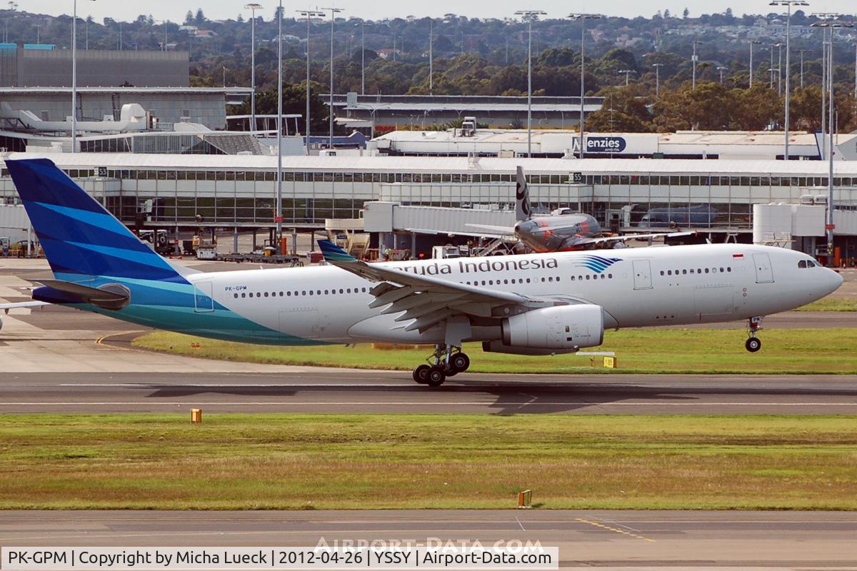 PK-GPM, 2011 Airbus A330-243 C/N 1214, At Sydney