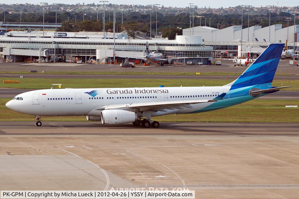 PK-GPM, 2011 Airbus A330-243 C/N 1214, At Sydney