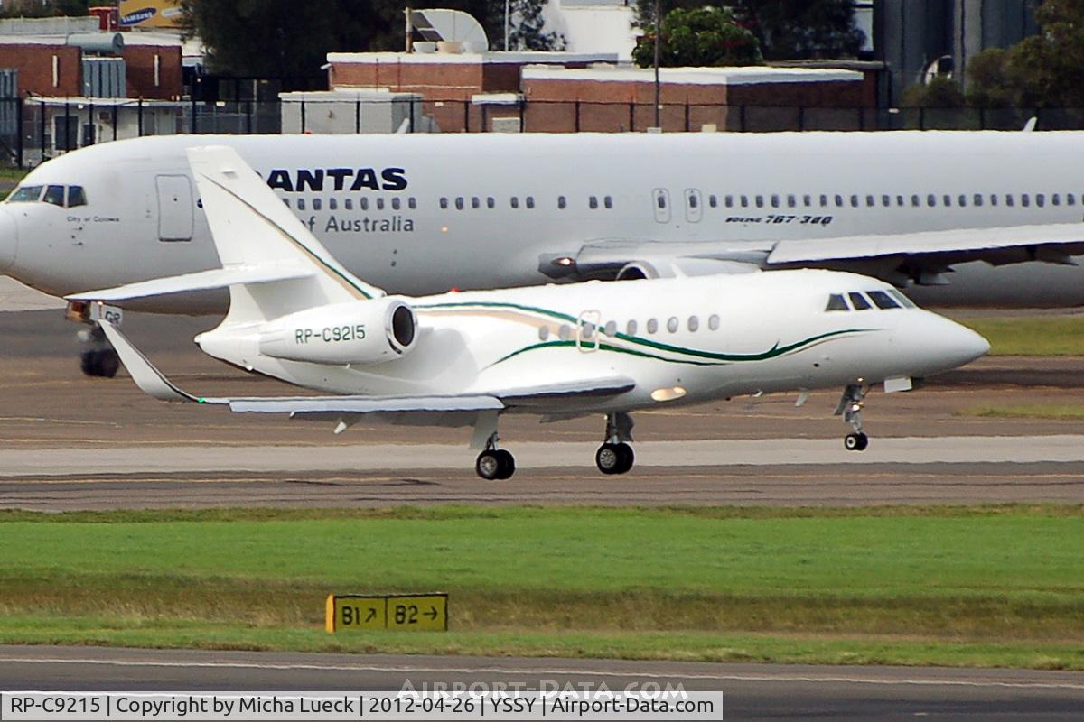 RP-C9215, 2010 Dassault Falcon 2000LX C/N 215, At Sydney