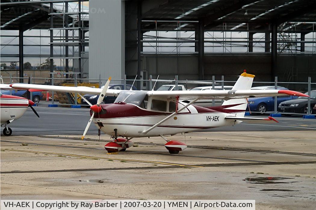 VH-AEK, 1962 Cessna 175C Skylark C/N 17557092, Seen here.