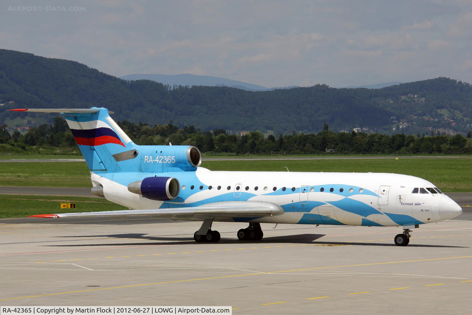 RA-42365, 1989 Yakovlev Yak-42D C/N 4520424811447, .....