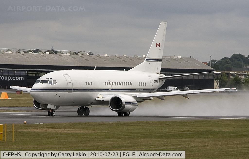 C-FPHS, 1991 Boeing 737-53A C/N 24970, Departing Farnborough International Airshow