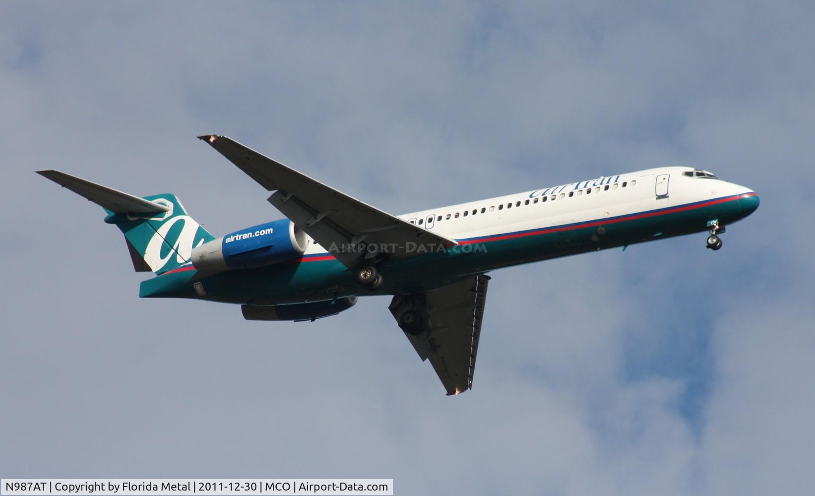 N987AT, 2001 Boeing 717-200 C/N 55088, Air Tran 717