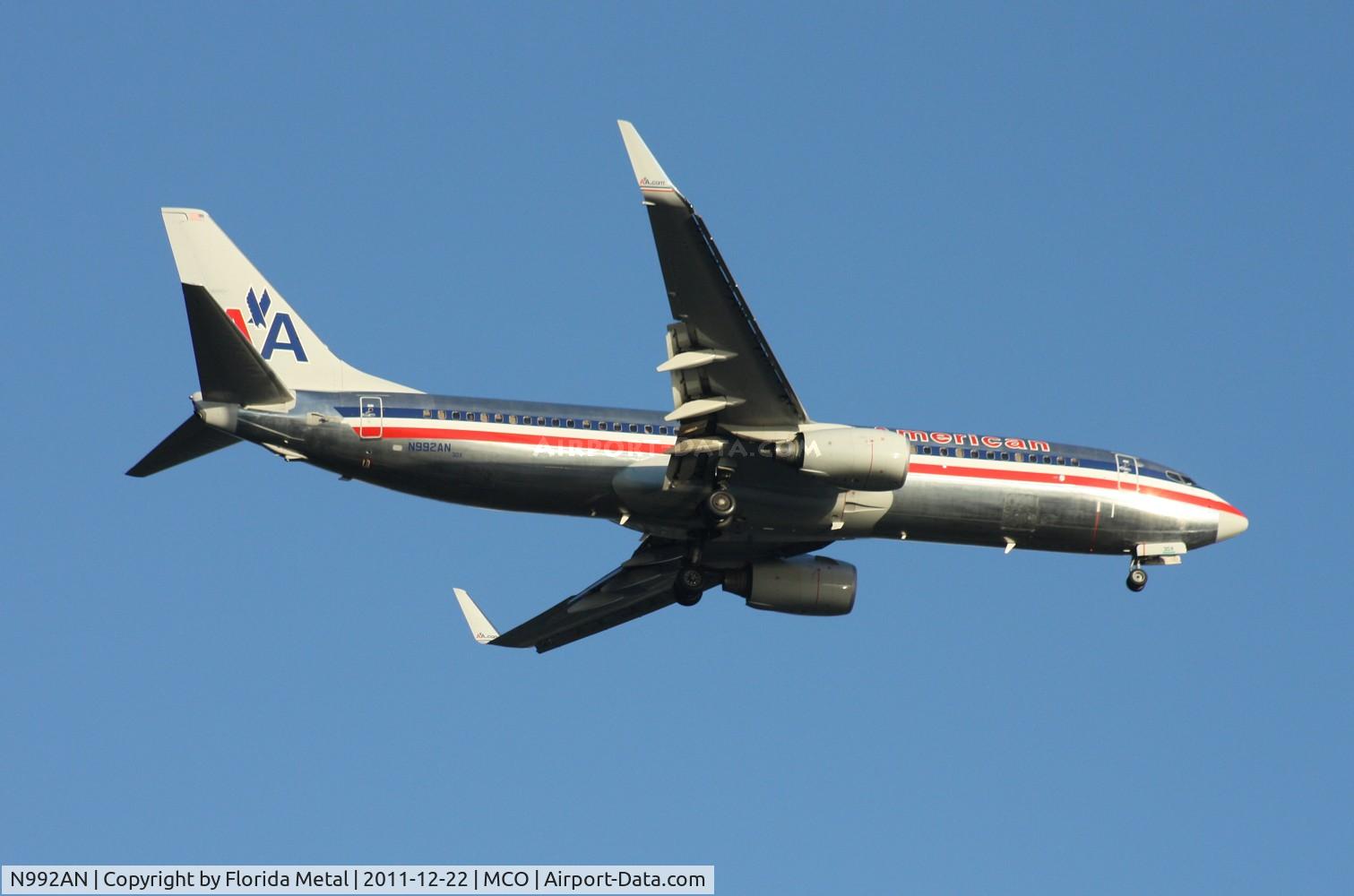 N992AN, 2009 Boeing 737-823 C/N 31071, American 737